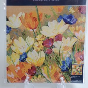 Anchor Maia Collection Counted Cross Stitch Kit Meadow New Complete Kit